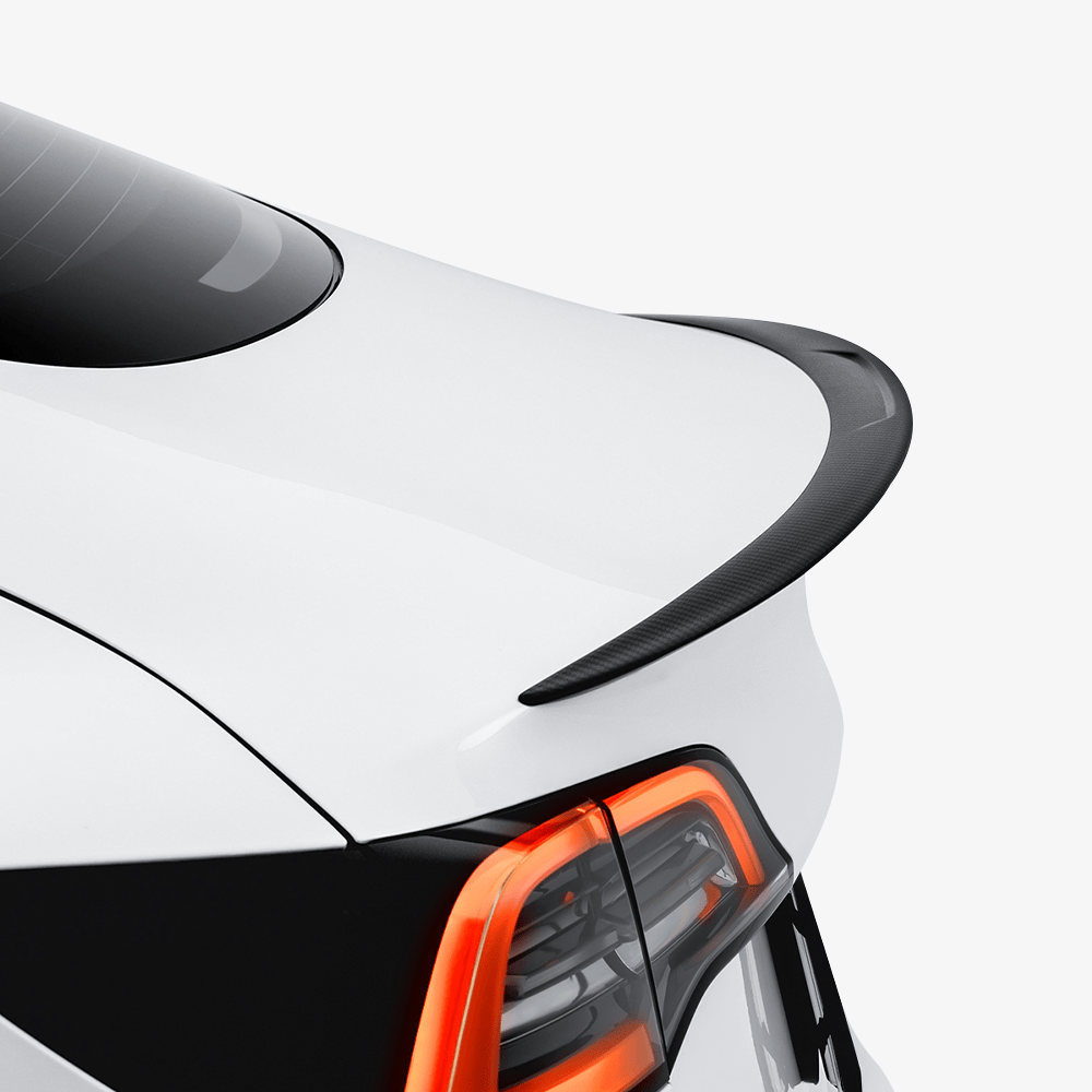 Carbon Fiber Rear Spoiler for Tesla Model 3