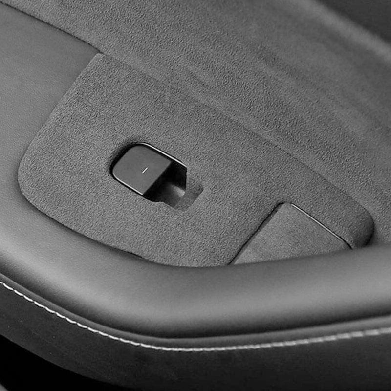 Alcantara Window Switch Button Cover For Tesla Model 3/Y (2017-2023)-for Left Hand Drive