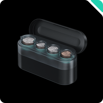 Haloblk Coin Holder Organizer（only for USA）