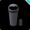 Haloblk Trash Can