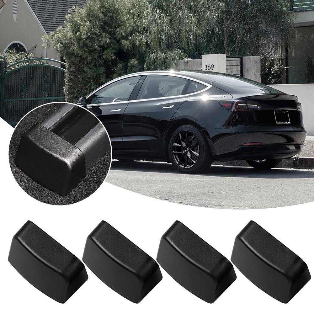 Car Slide Rails Anti-Kick Plugs for Tesla Model 3 Model Y 2021-2024 (4pcs)